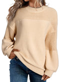 Dokotoo Women's Oversized Long Sleeve Crewneck Pullover Sweaters