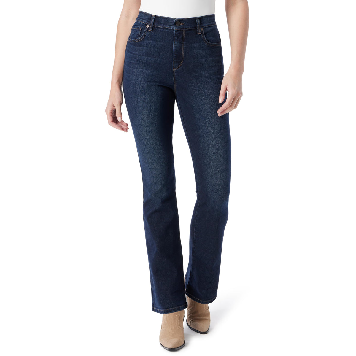 Gloria Vanderbilt Women's Amanda Original Bootcut 5 Pocket High Rise Jean Standard