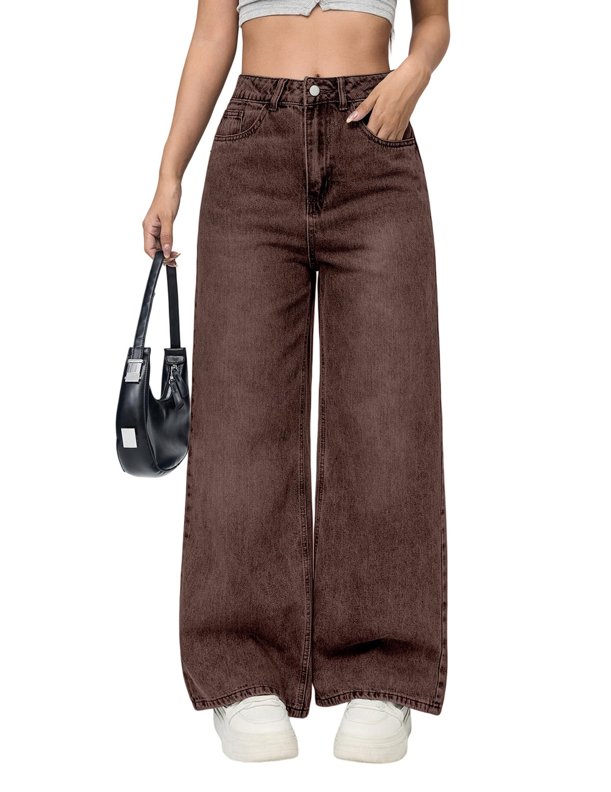 Trendy Wide Leg Jeans for Women