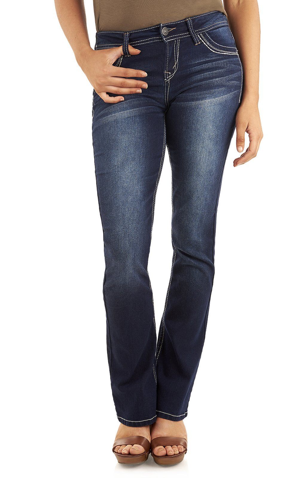 WallFlower Legendary Bootcut Jeans for Women, Size 0 to 24