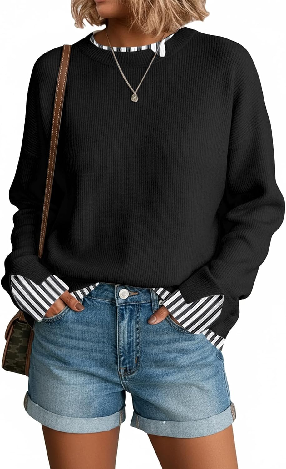 Womens Sweaters Fall Clothes Fashion 2026 Sweater School Teacher Outfits
