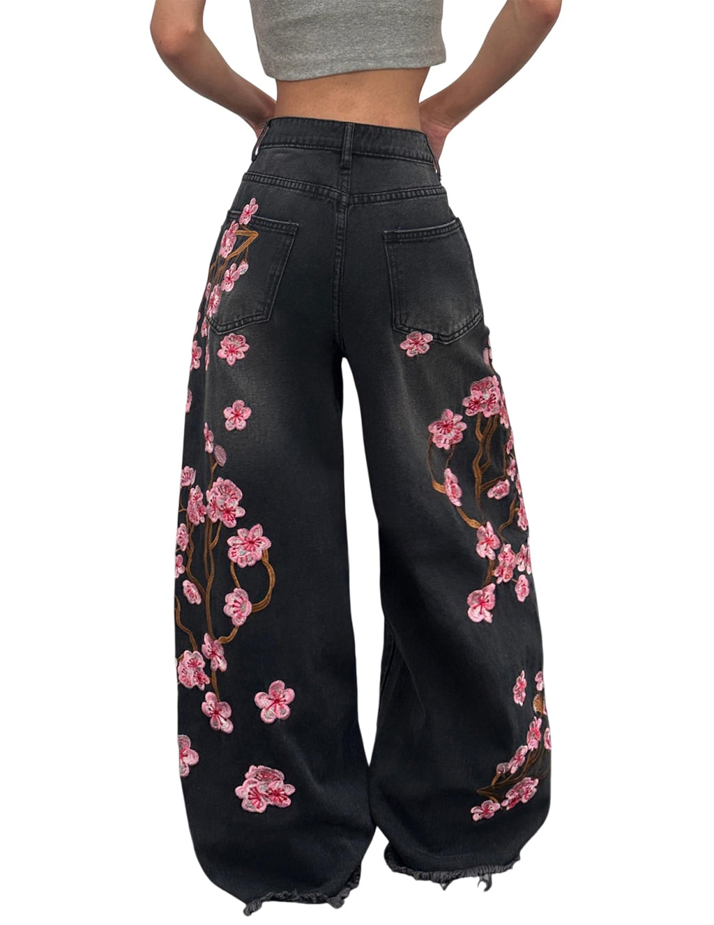 Trendy Wide Leg Jeans for Women
