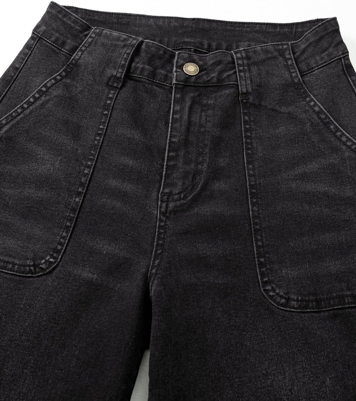 Sidefeel Womens Wide Leg Jeans High Waisted Baggy Denim Pants