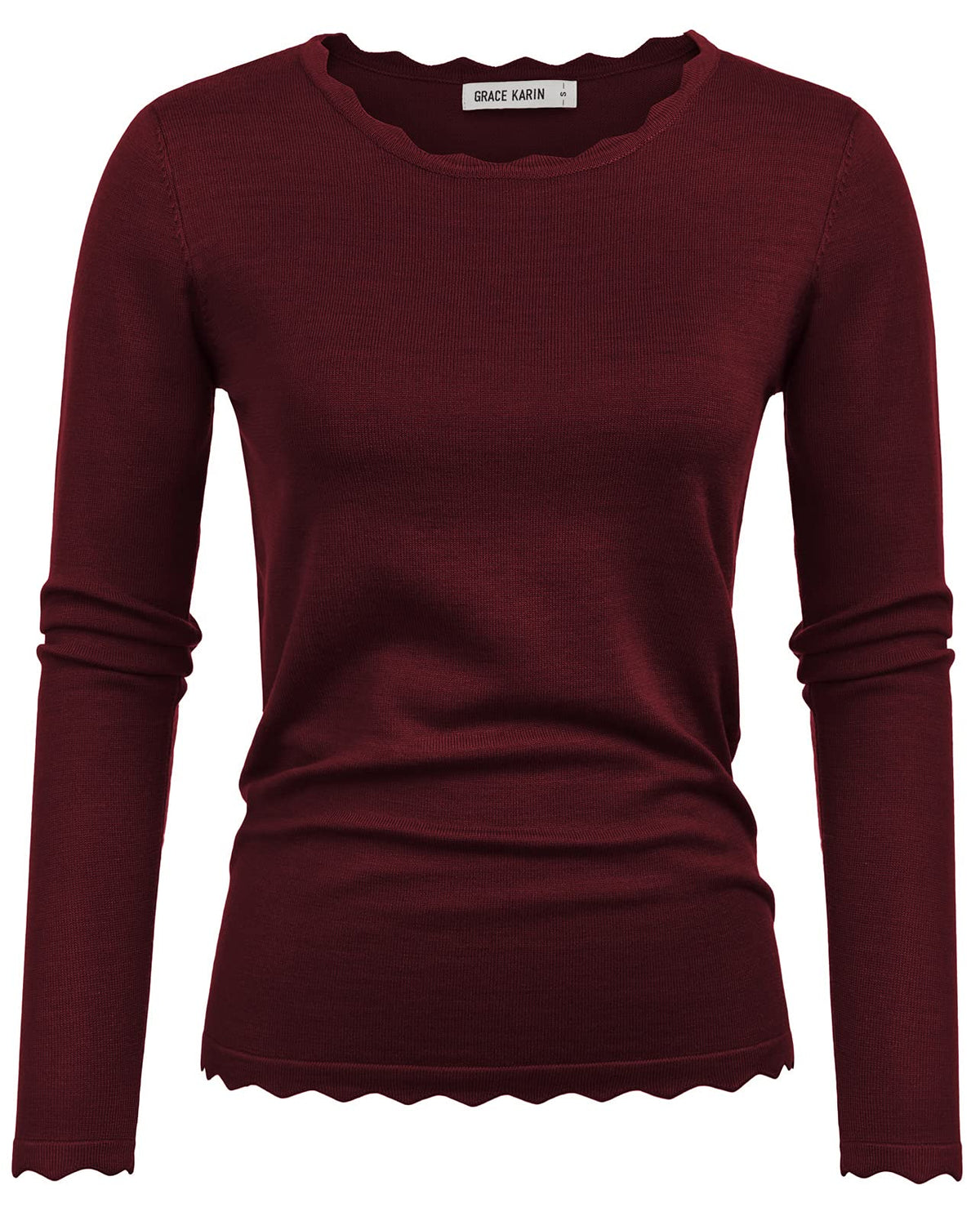 GRACE KARIN Long Sleeve Fall Sweaters for Women Trendy Business Casual Tops