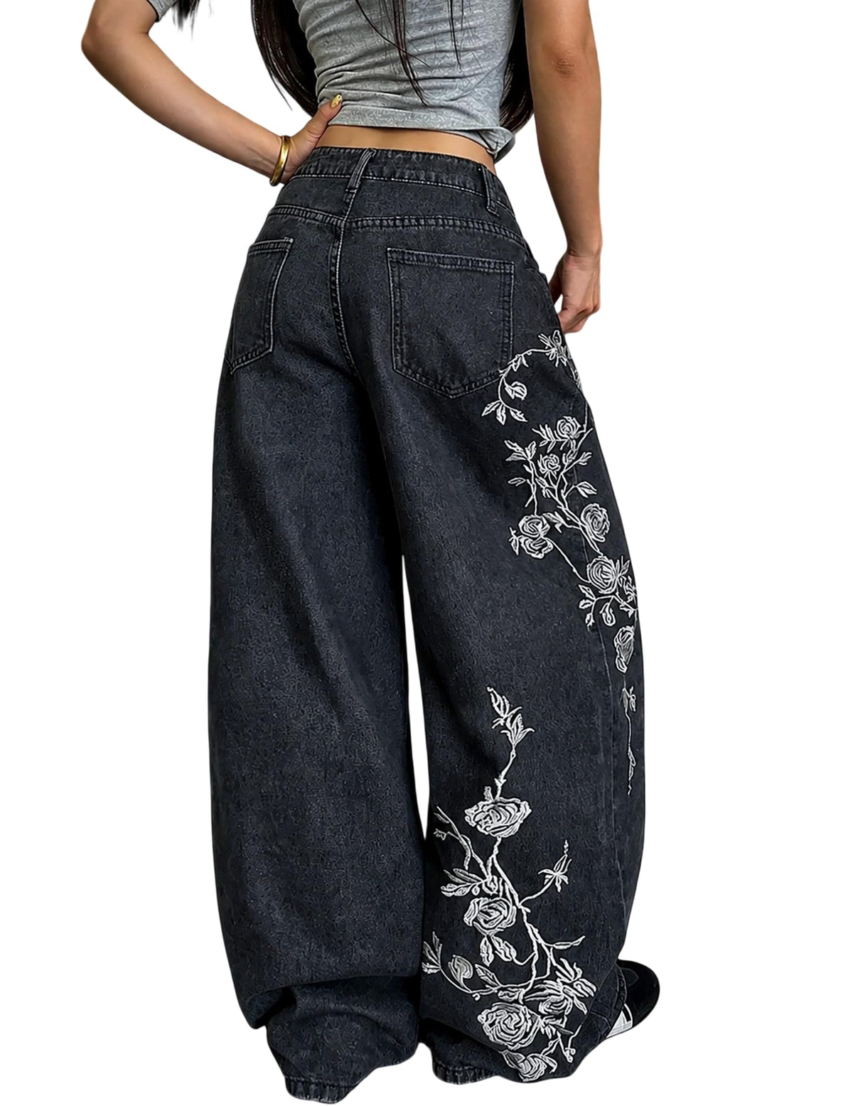 Trendy Wide Leg Jeans for Women