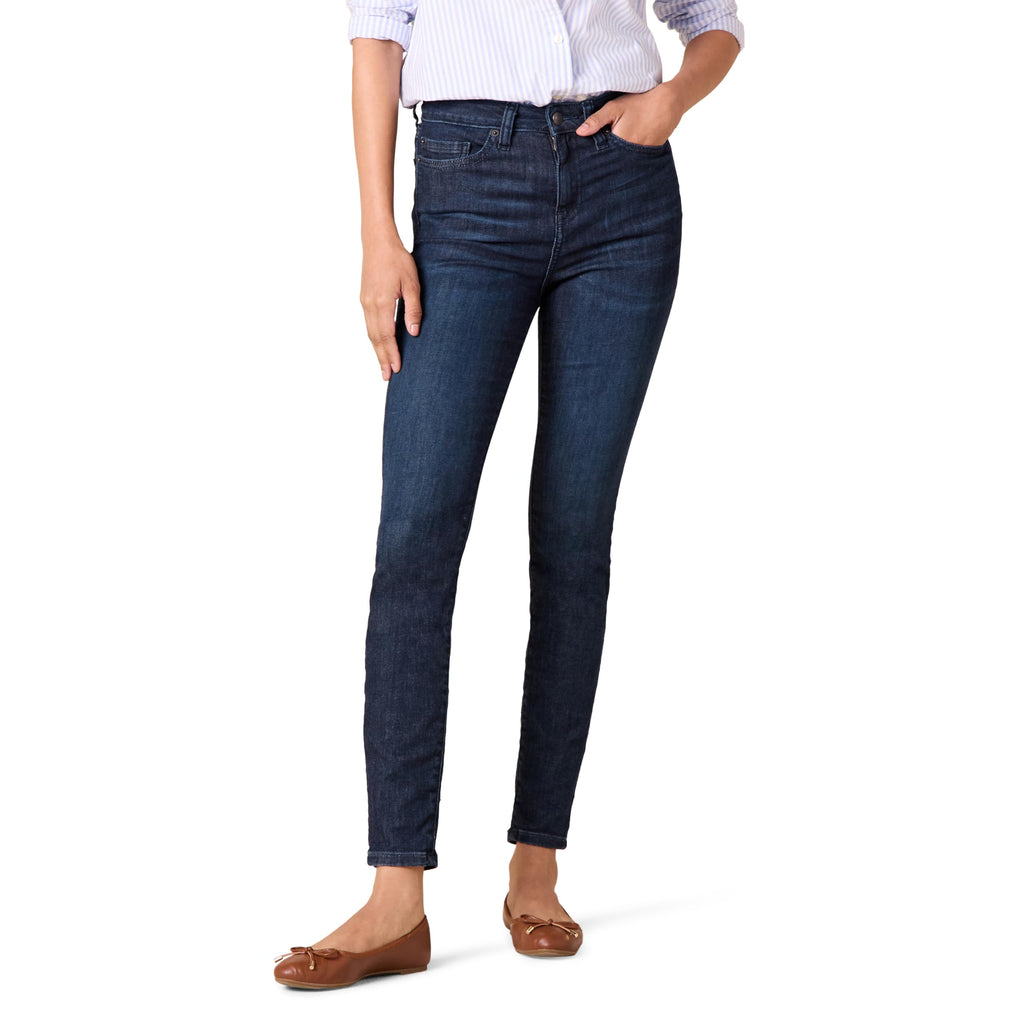 Amazon Essentials Women's High-Rise Skinny Stretch Jeans