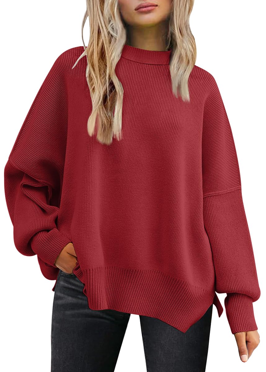 LILLUSORY Oversized Sweaters for Women 2026 Fall Fashion Outfits Clothes