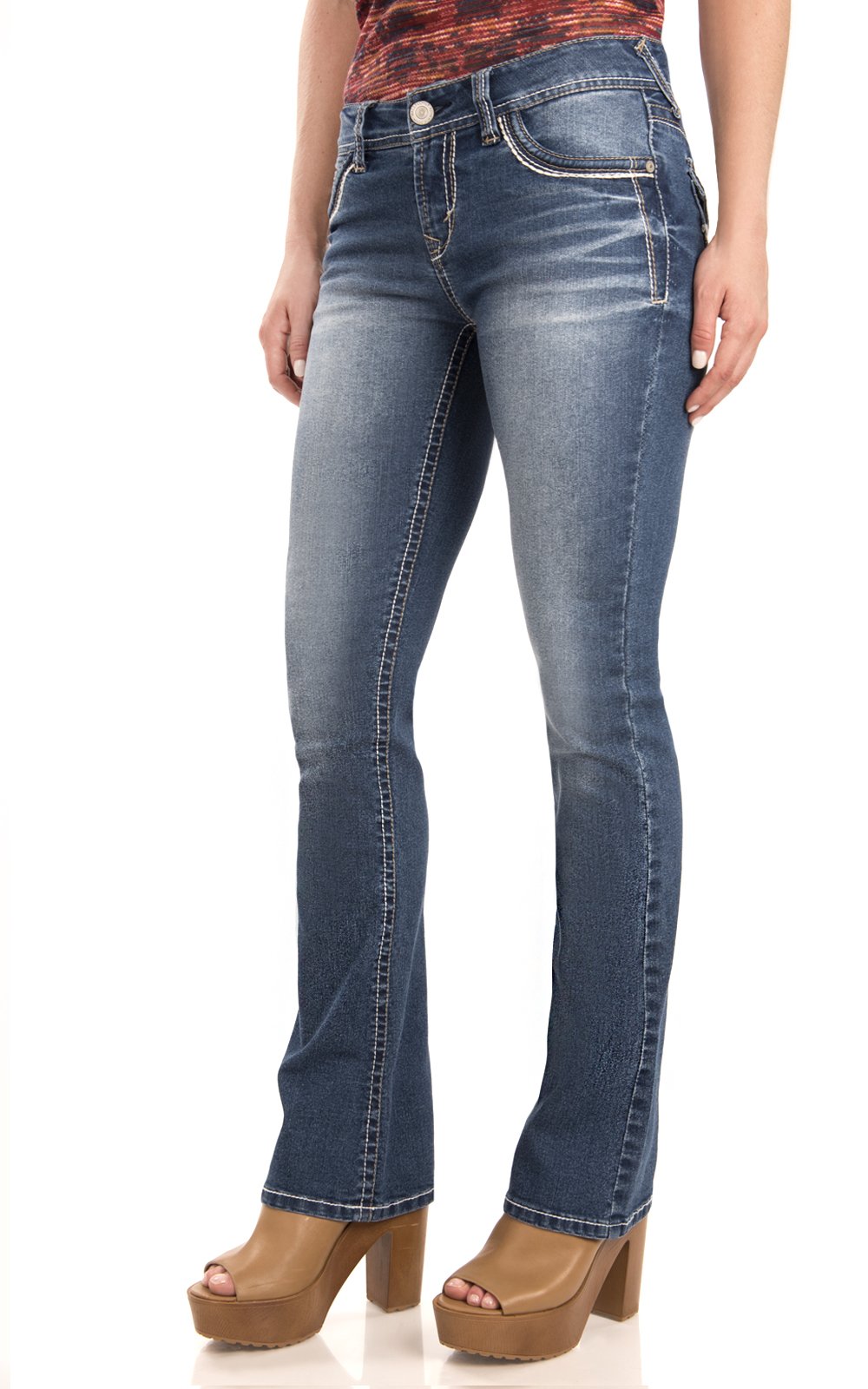 WallFlower Legendary Bootcut Jeans for Women, Size 0 to 24