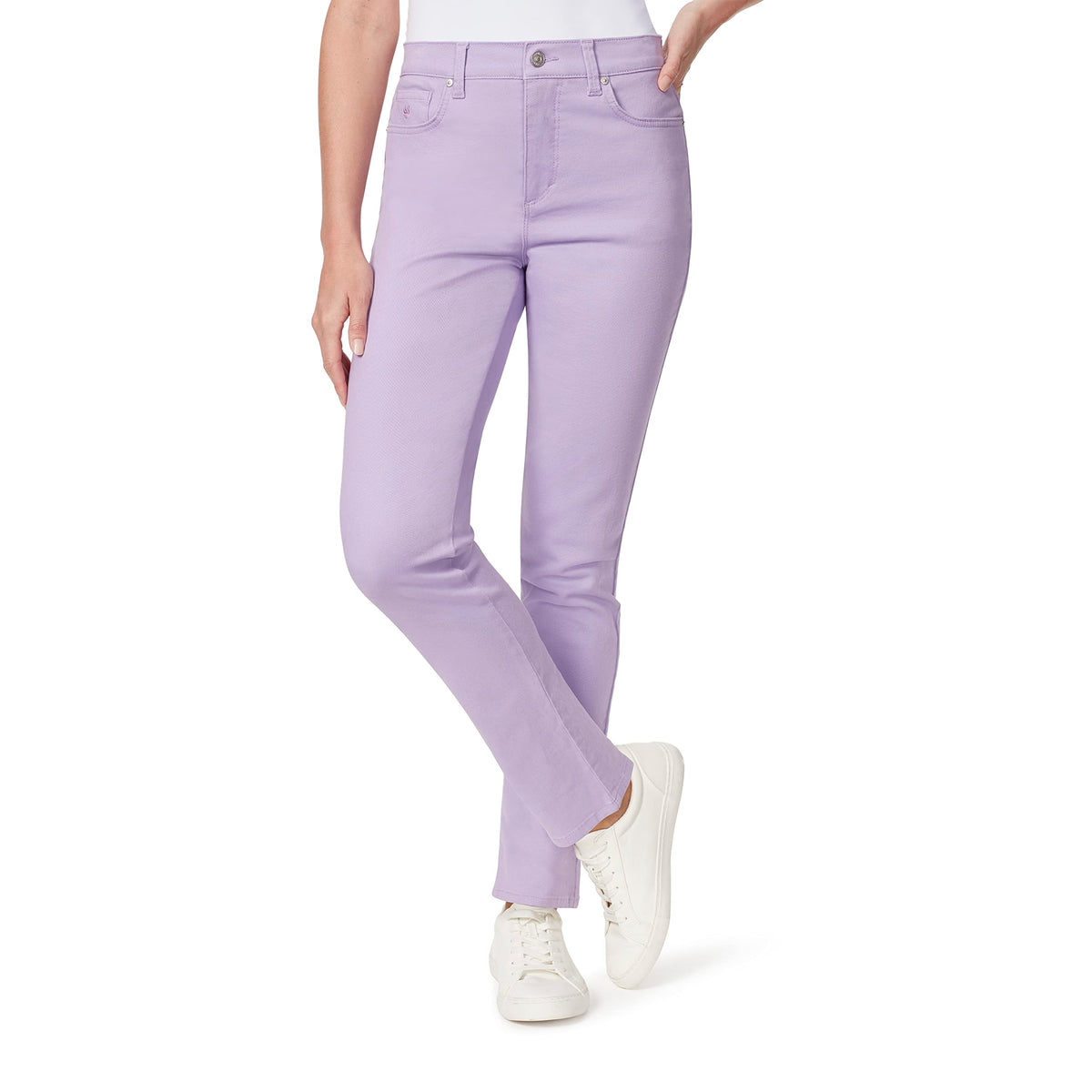 Gloria Vanderbilt Womens Amanda Classic High Rise Tapered Jean Plus Size