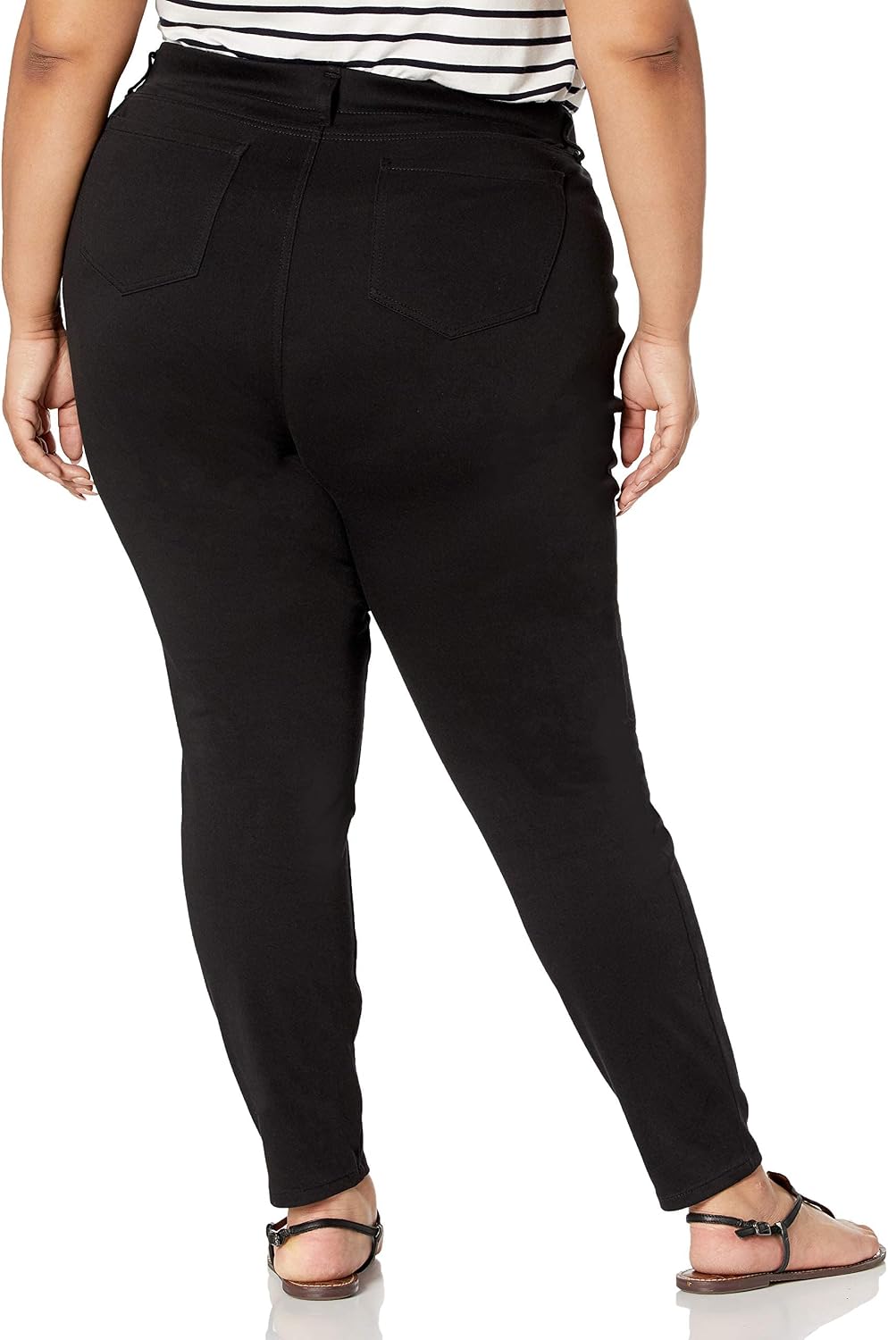 Amazon Essentials Women's Pull-On Mid Rise Stretchy Knit Jegging (Available in Plus Size)
