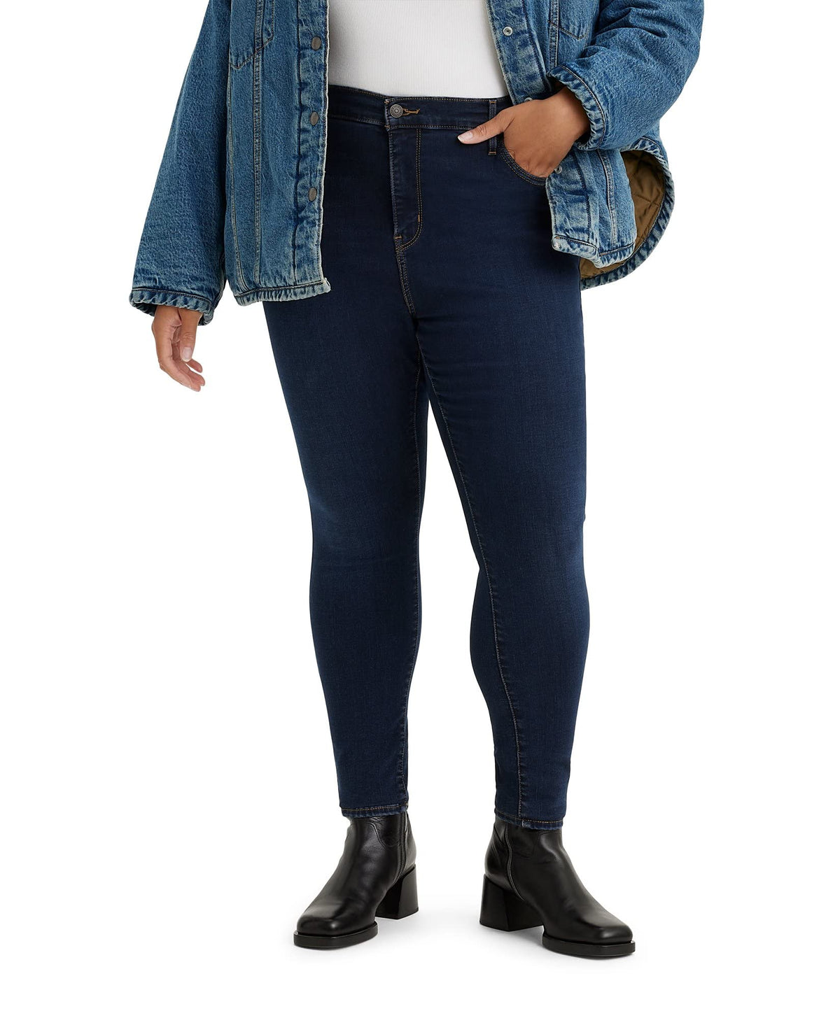 Levi's Womens 720 High Rise Super Skinny Jeans