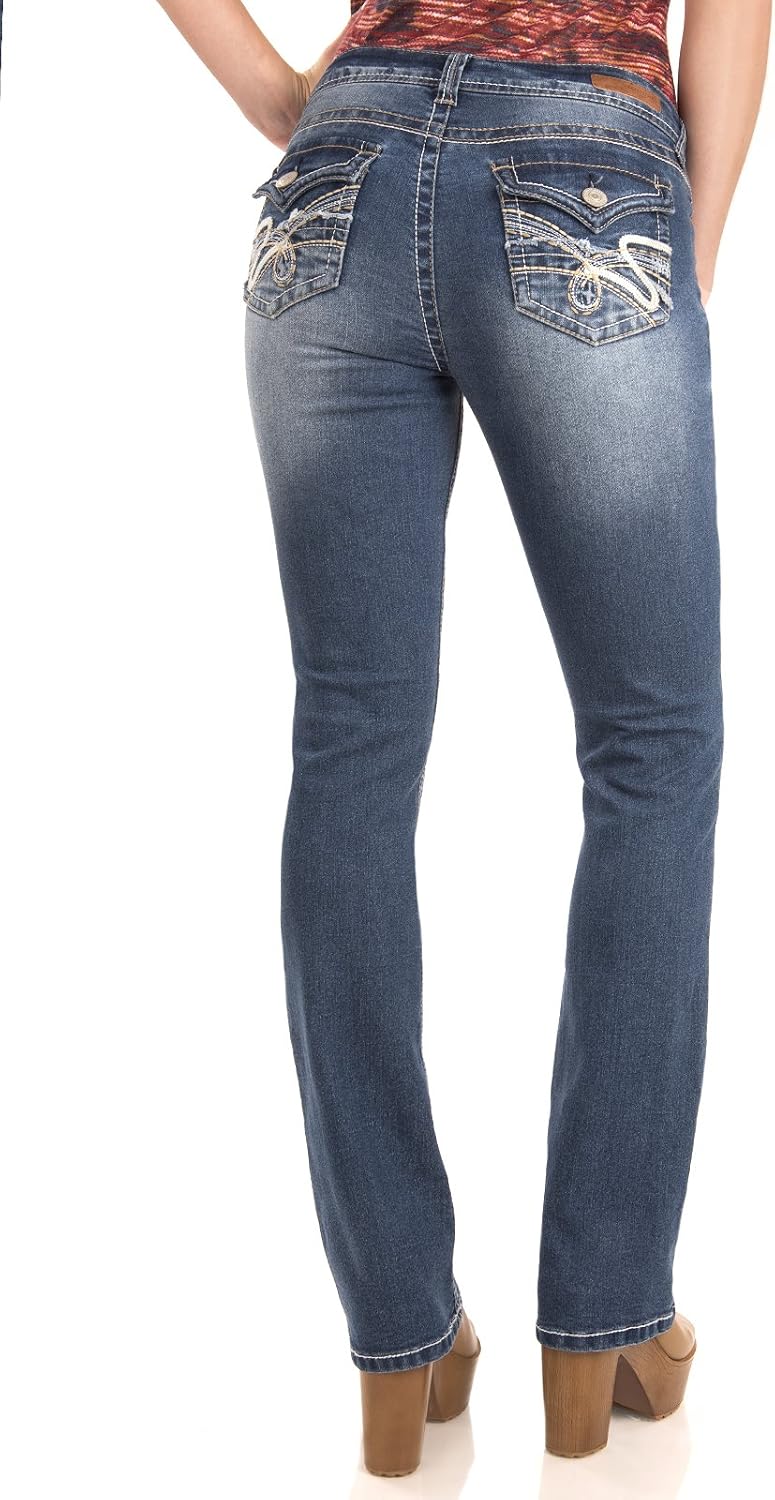 WallFlower Legendary Bootcut Jeans for Women, Size 0 to 24