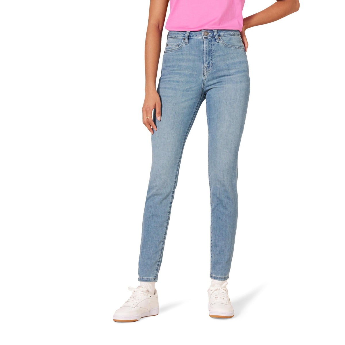 Amazon Essentials Women's High-Rise Skinny Stretch Jeans