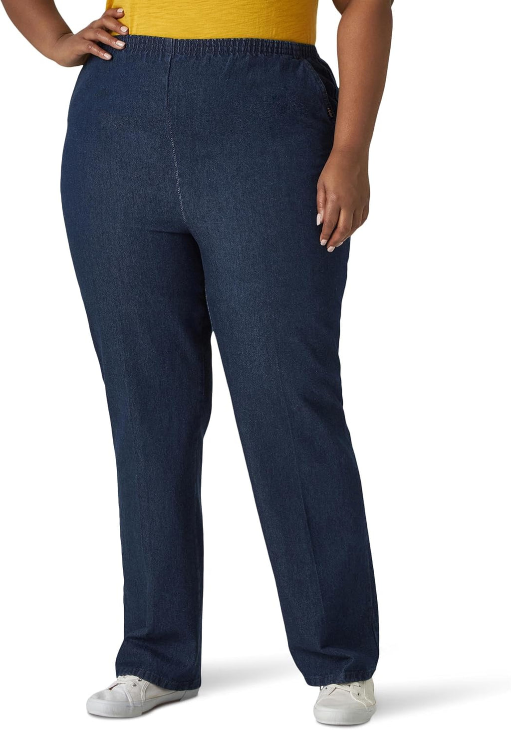 Chic Classic Collection Women's Plus Size Pull-On Pant