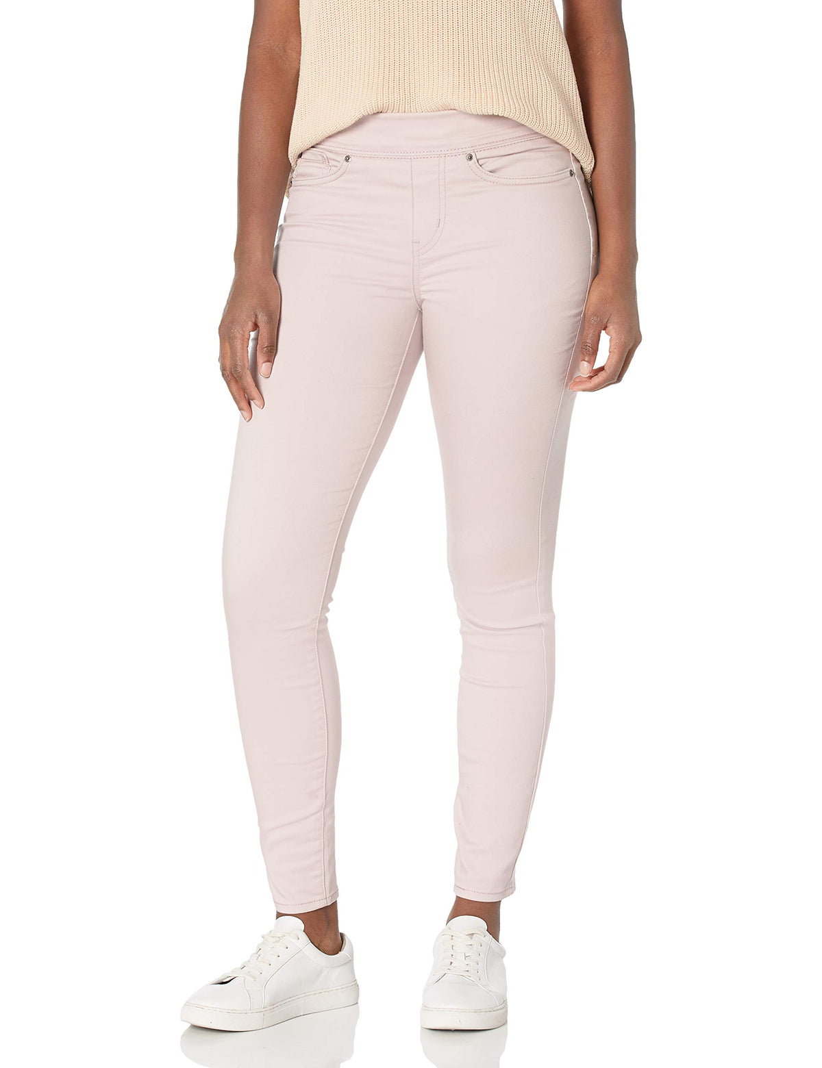 Levi Strauss Signature Gold Women's Totally Shaping Pull-on Skinny Jeans Mid-Rise Stretch Denim Curvy (Available in Plus)