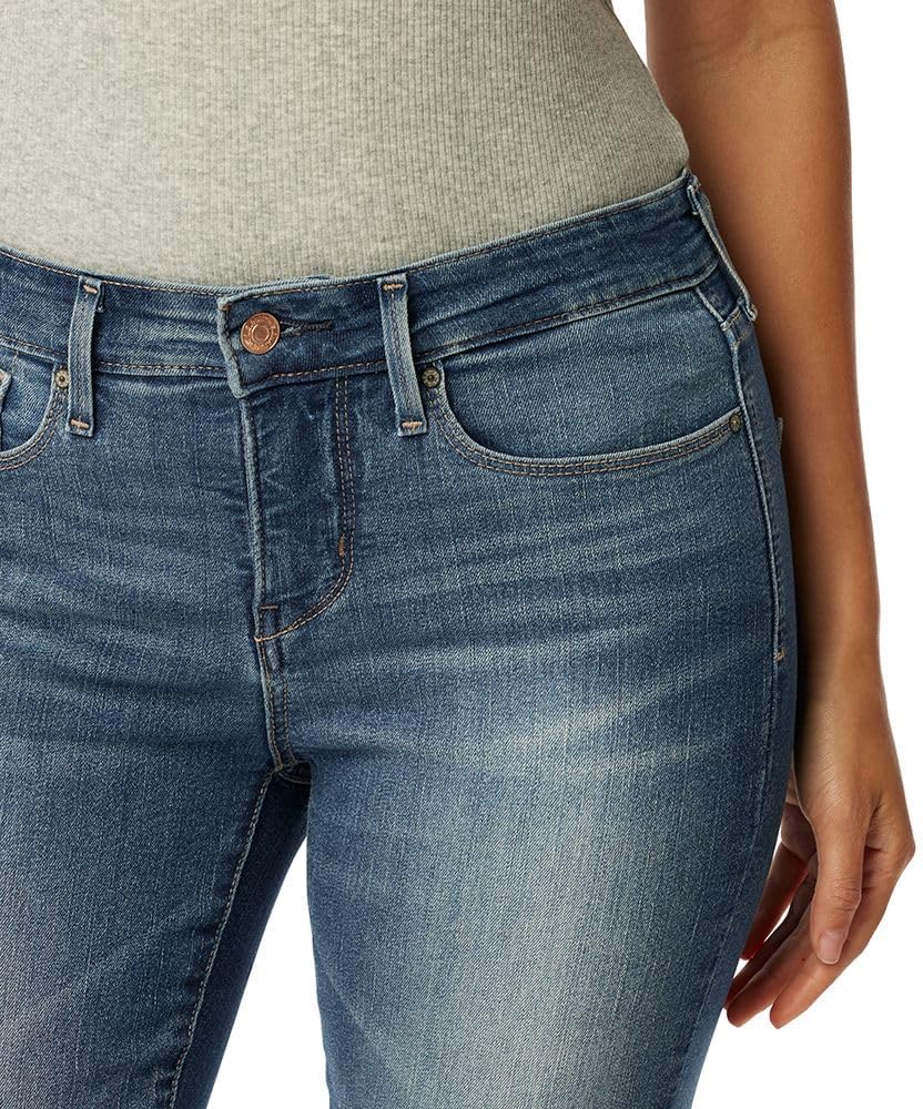 Levi Strauss Signature Gold Women's Totally Shaping Mid Rise Skinny Jeans