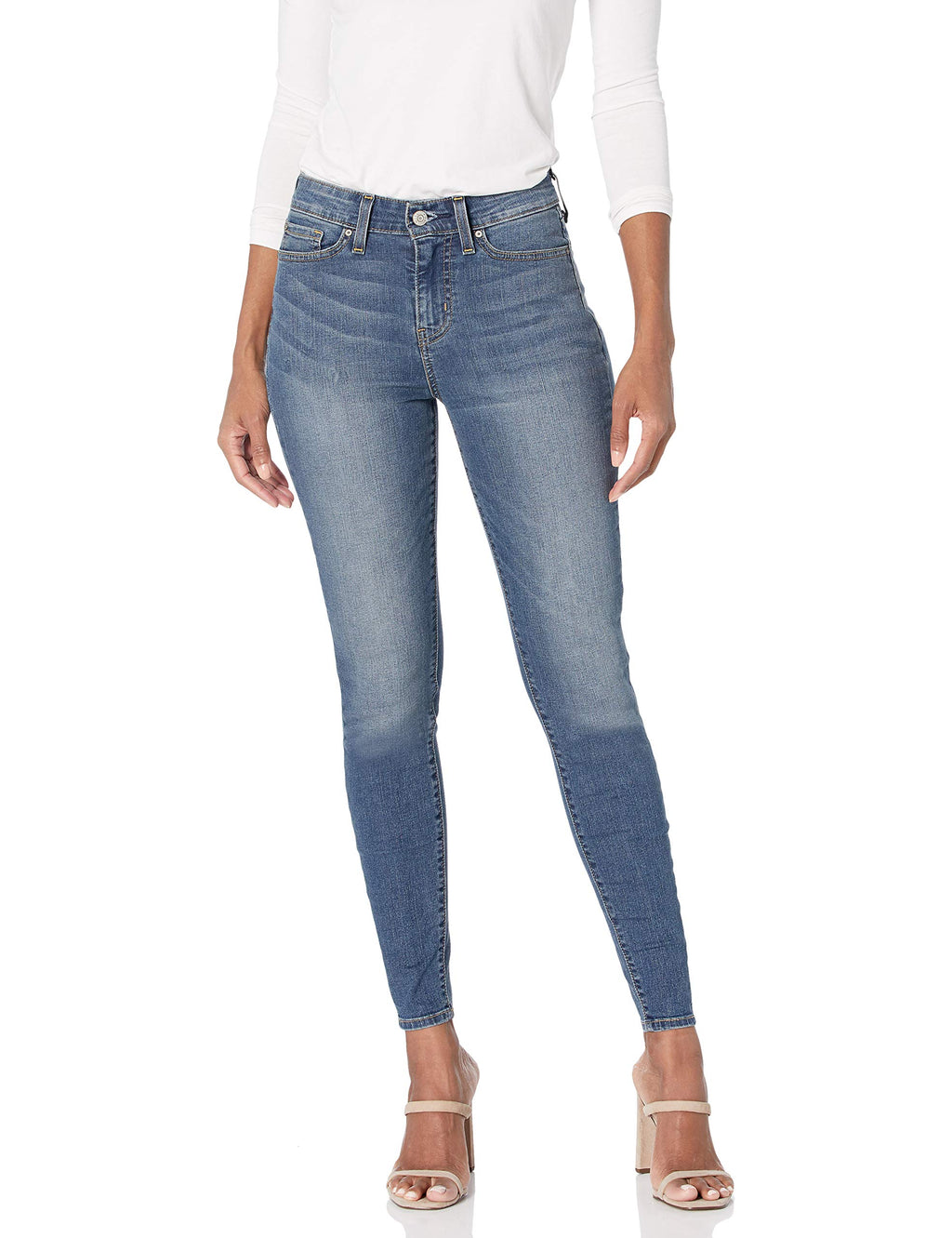 Levi Strauss Signature Gold Women's '03 Essential Mid Rise Skinny Jeans