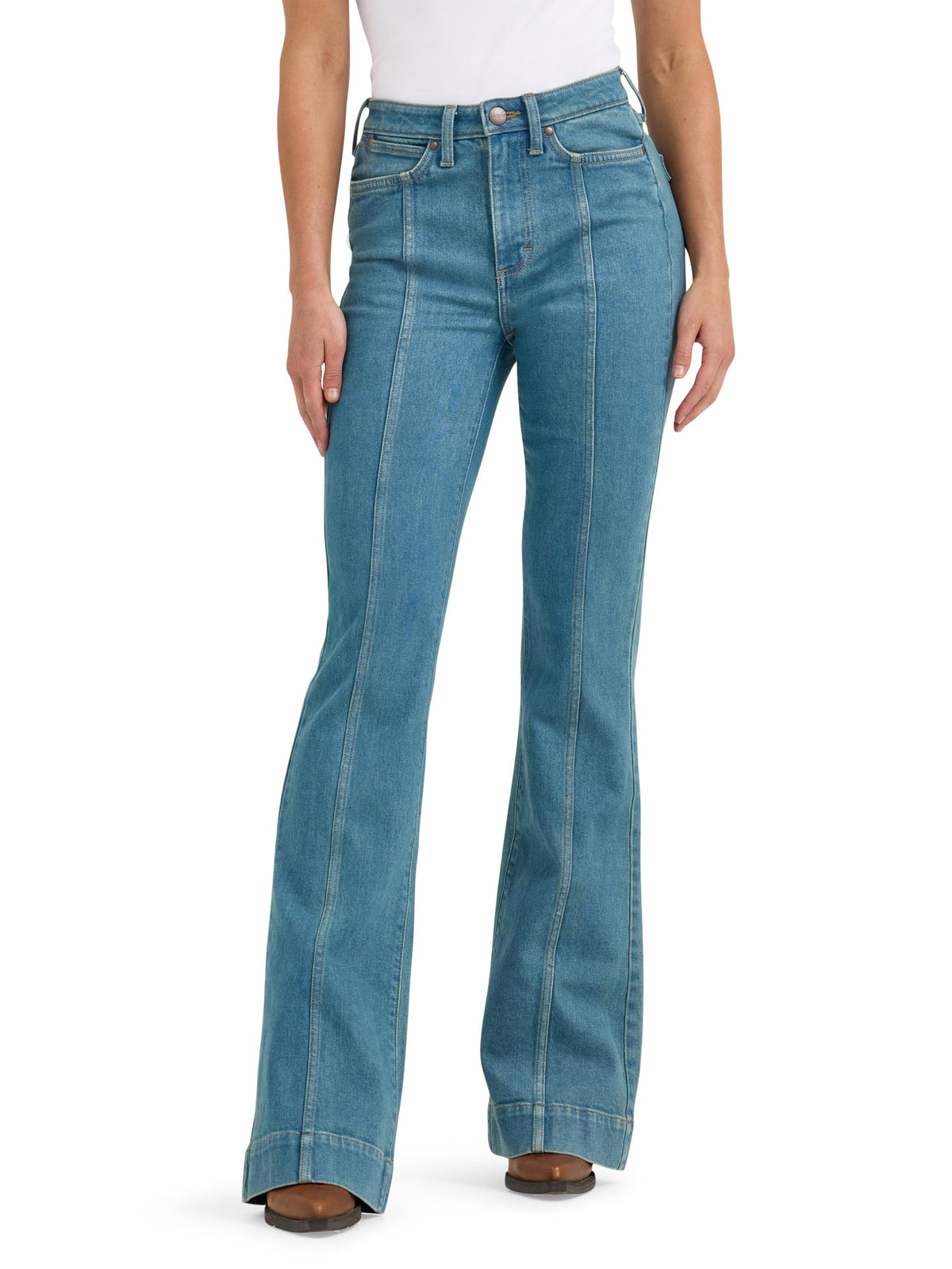 Wrangler Women's Retro Bailey High Rise Trouser Jean