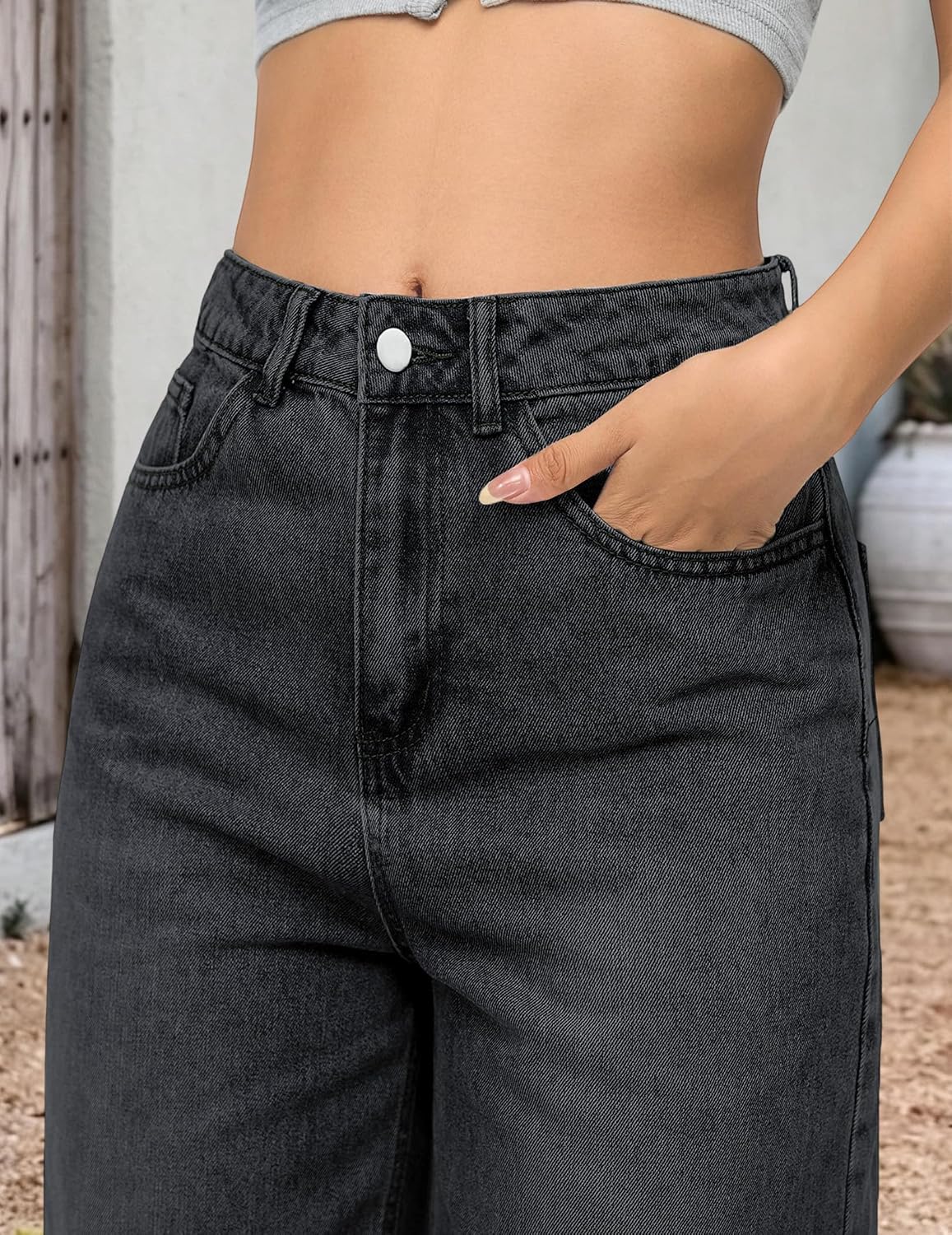 Trendy Wide Leg Jeans for Women