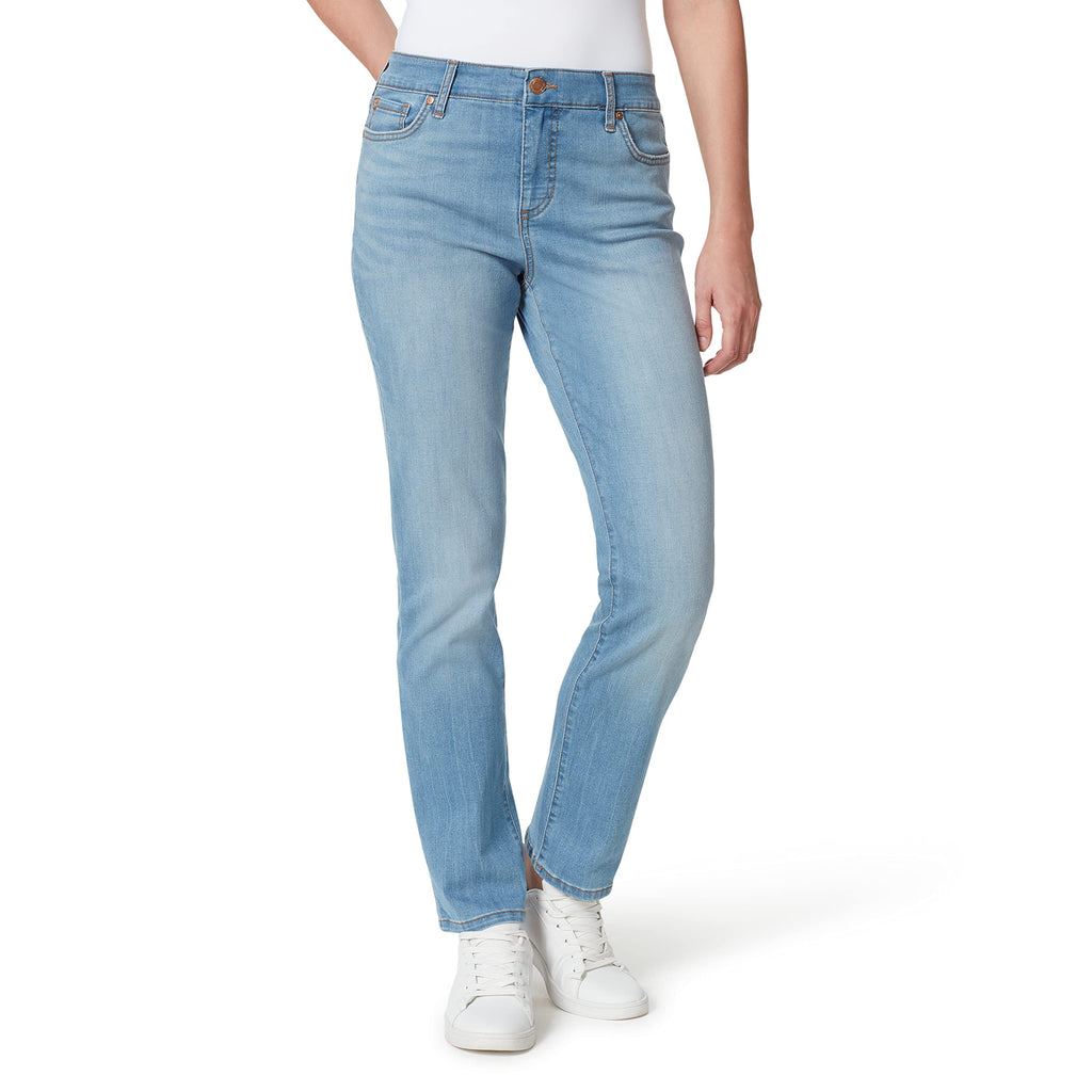 Bandolino Women's Mandie Signature Fit High Rise Straight Leg Jean Plus