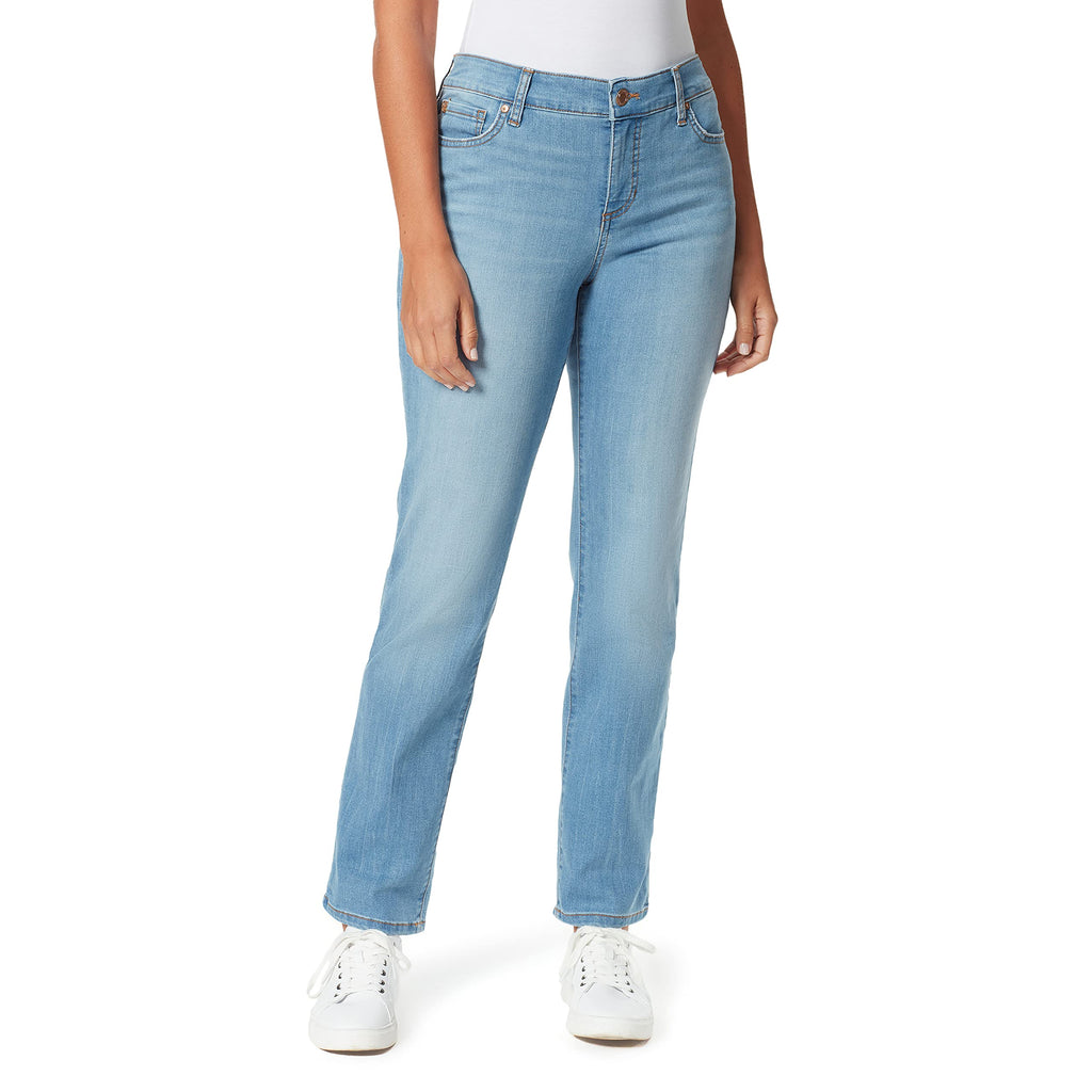 Bandolino Women's Mandie Signature Fit High Rise Straight Leg Jean Plus