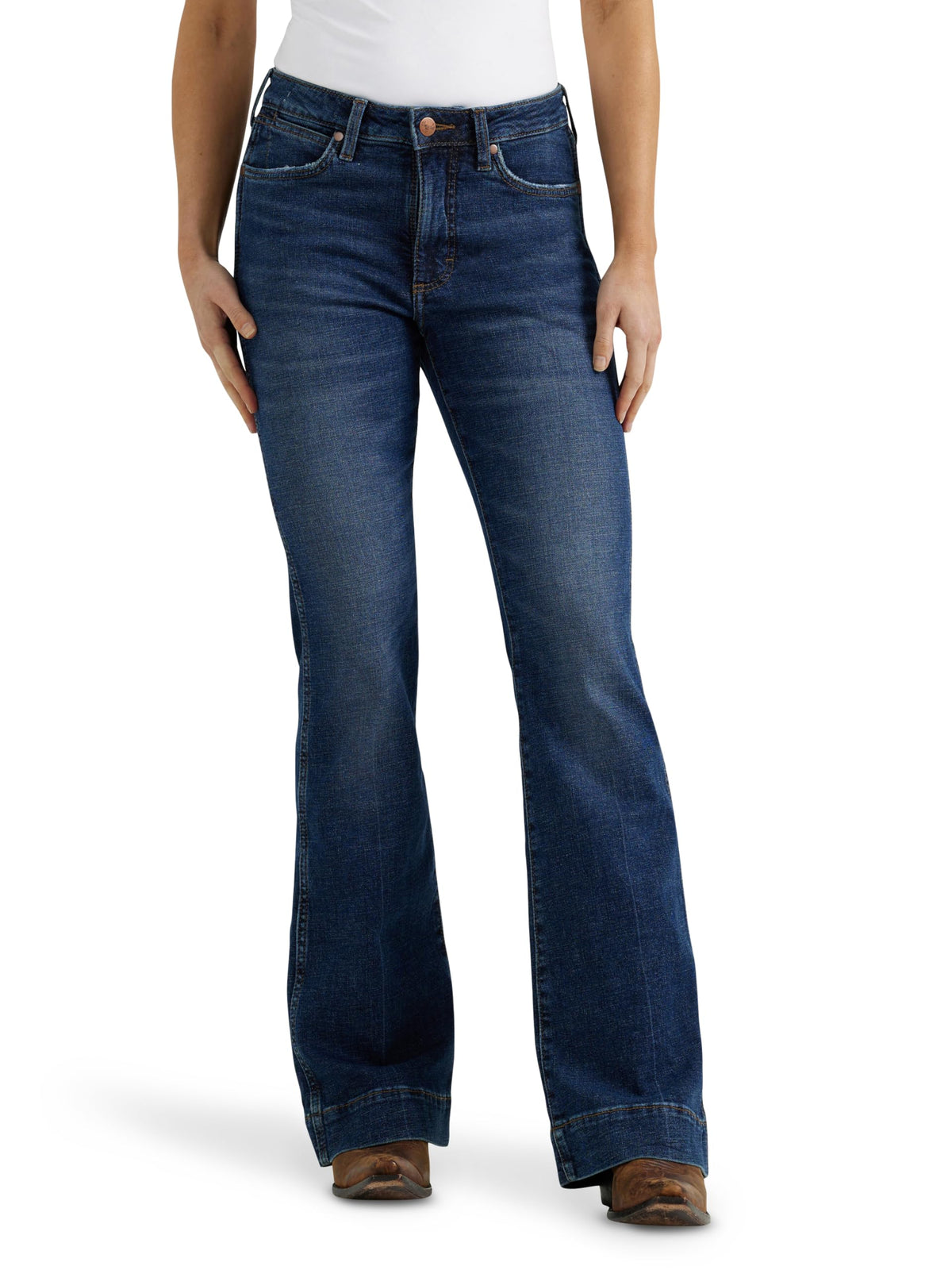 Wrangler Women's Retro Bailey High Rise Trouser Jean