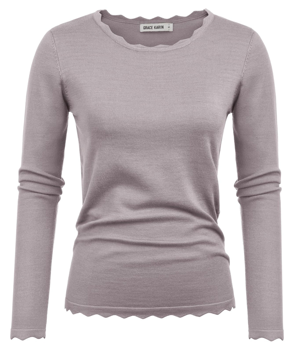 GRACE KARIN Long Sleeve Fall Sweaters for Women Trendy Business Casual Tops
