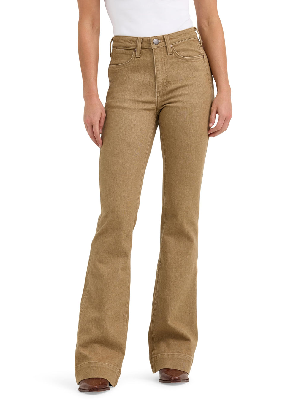 Wrangler Women's Retro Bailey High Rise Trouser Jean