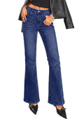 PRETTYGARDEN Women's Bootcut Denim Jeans Flare High Waisted Wide Leg Pants