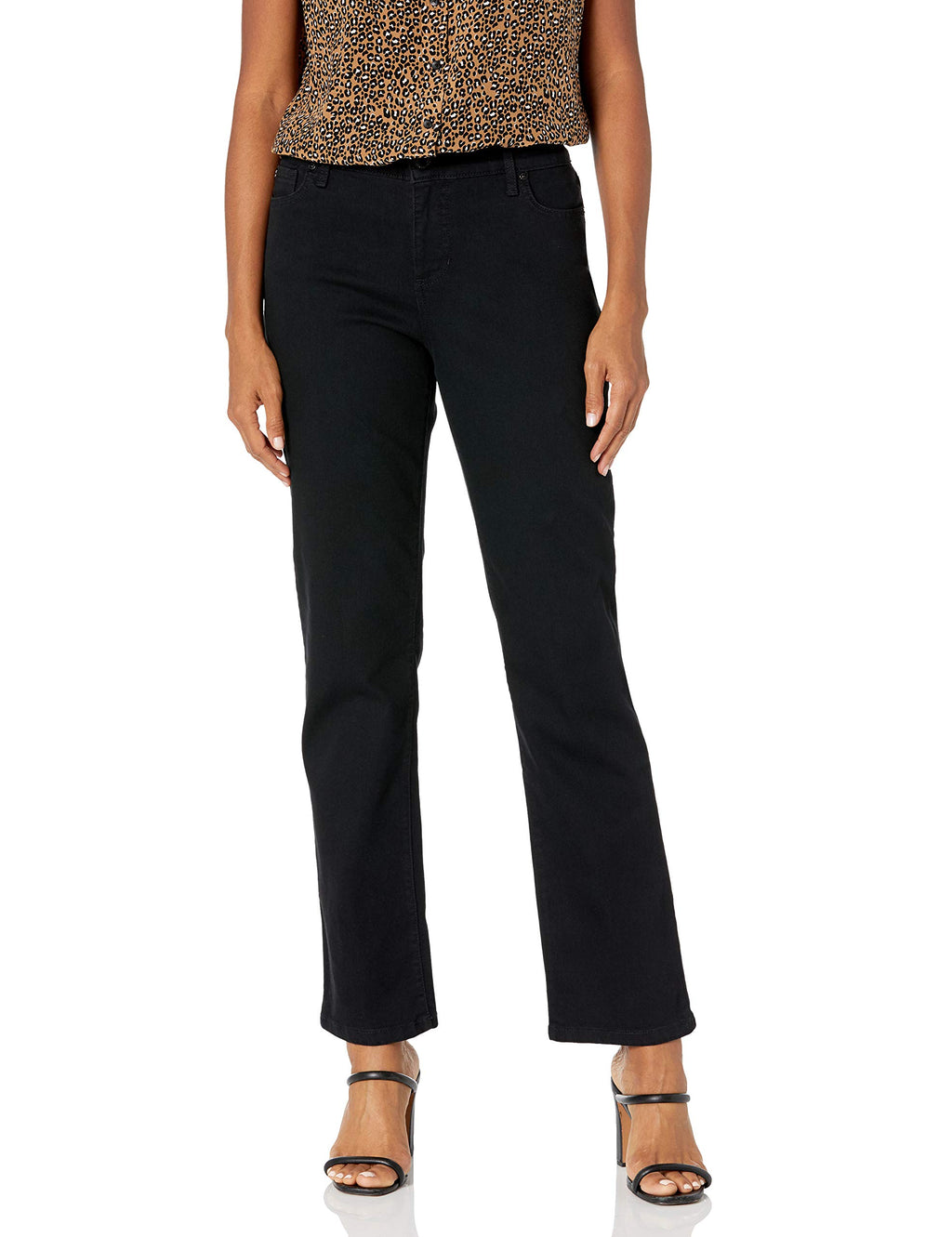 Bandolino Women's Mandie Signature Fit High Rise Straight Leg Jean Plus
