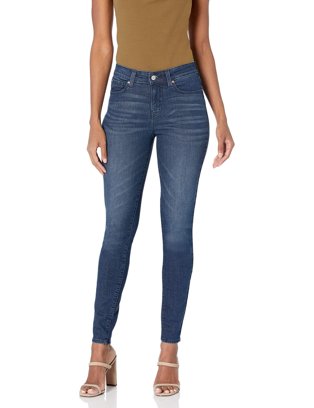 Levi Strauss Signature Gold Women's Totally Shaping Mid Rise Skinny Jeans
