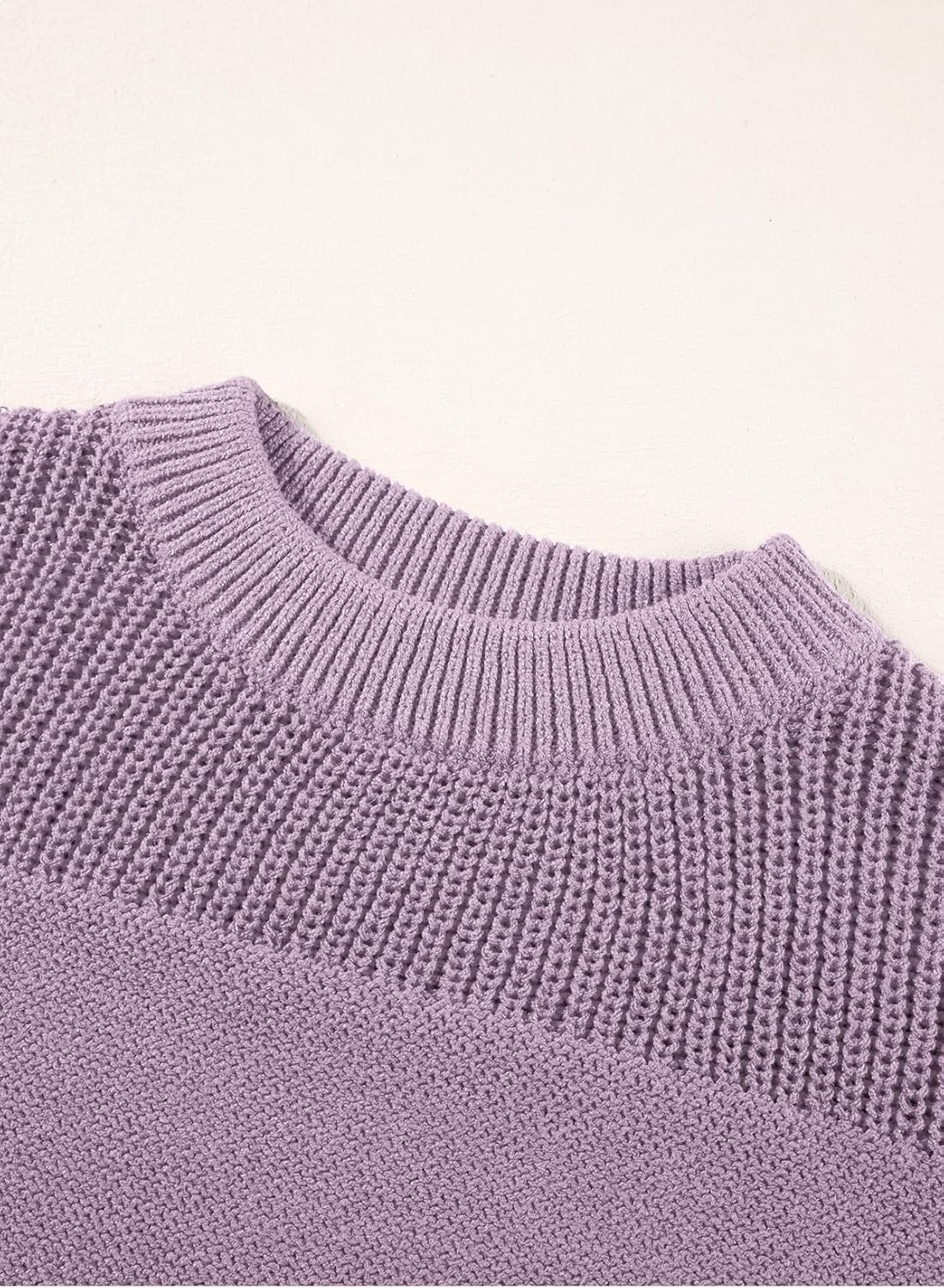 Dokotoo Women's Oversized Long Sleeve Crewneck Pullover Sweaters