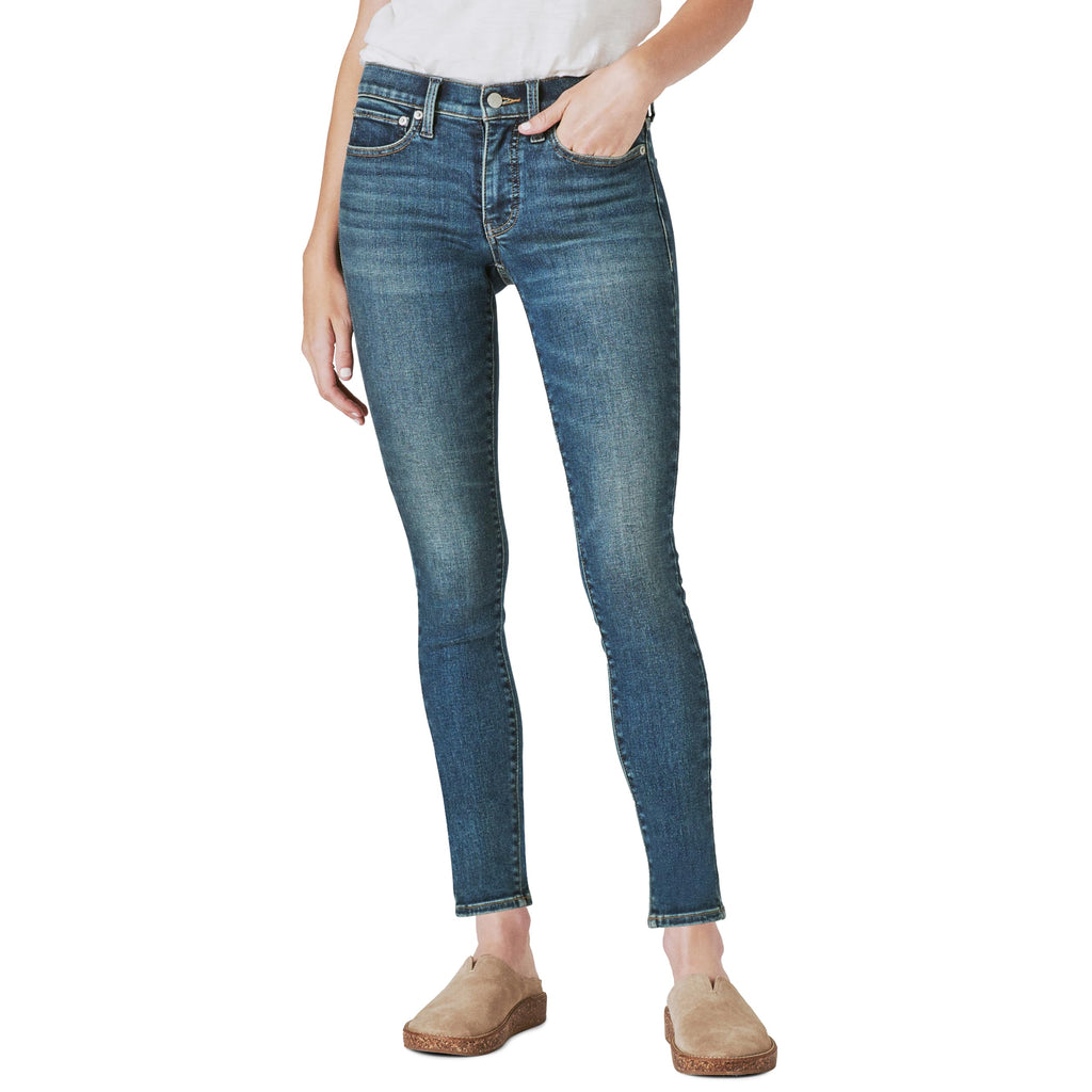 Lucky Brand Women's Mid Rise Ava Skinny Jean