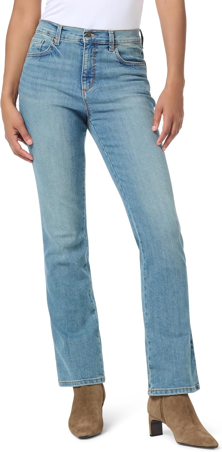Gloria Vanderbilt Women's Amanda Original Bootcut 5 Pocket High Rise Jean Standard