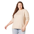 Amazon Essentials Women's Regular-Fit Soft Touch Crewneck Long-Sleeve Sweater