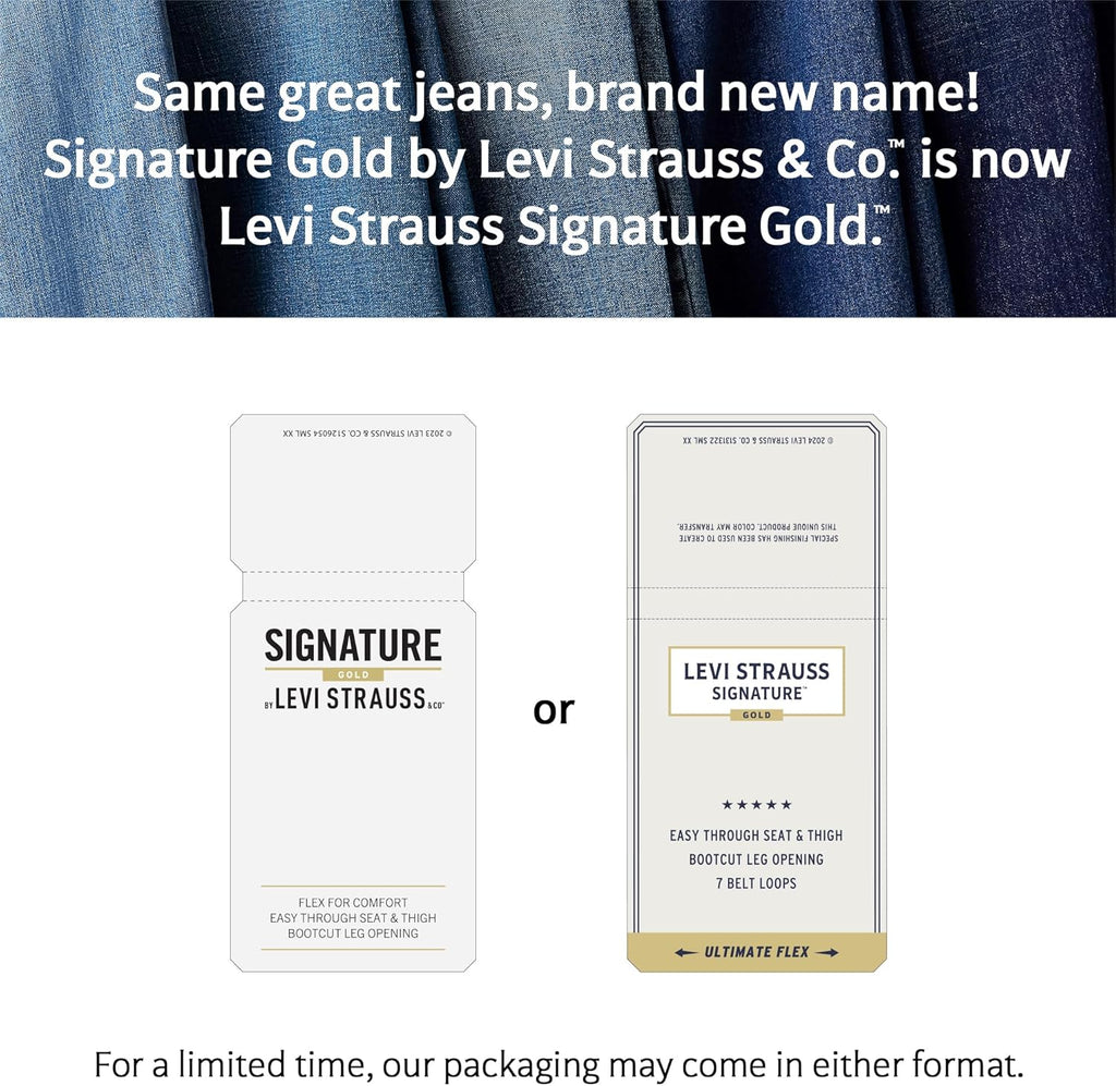 Levi Strauss Signature Gold Women's Mid Rise True Boot Jeans