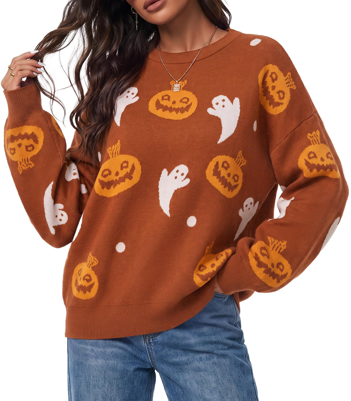 Arach&Cloz Women's Wool Blend Oversized Sweaters Fall Fashion Outfits 2026
