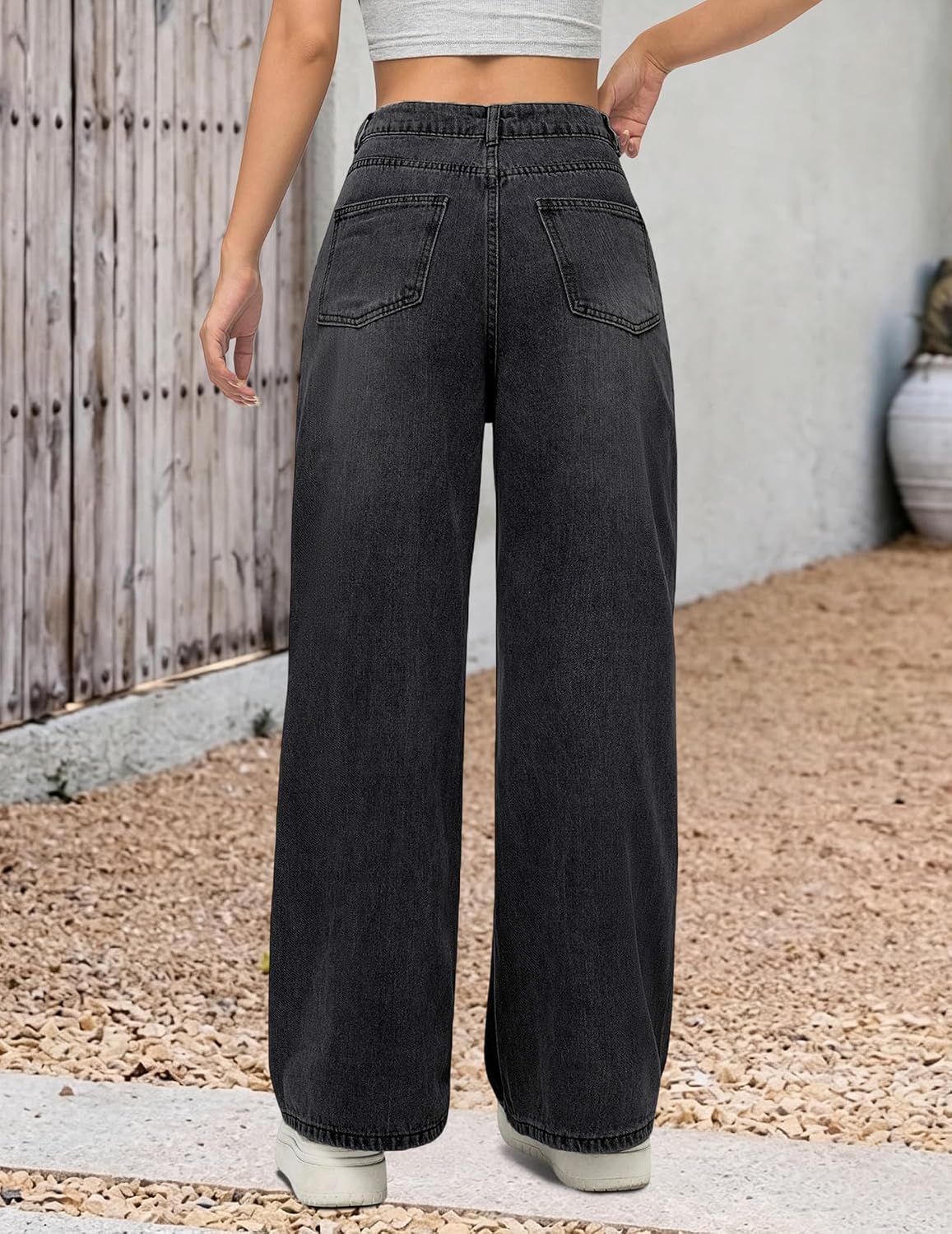 Trendy Wide Leg Jeans for Women