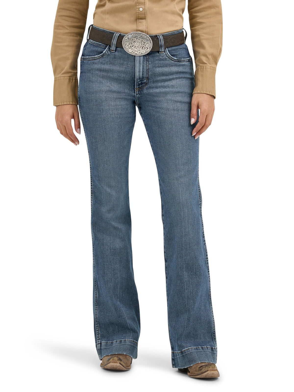 Wrangler Women's Retro Bailey High Rise Trouser Jean