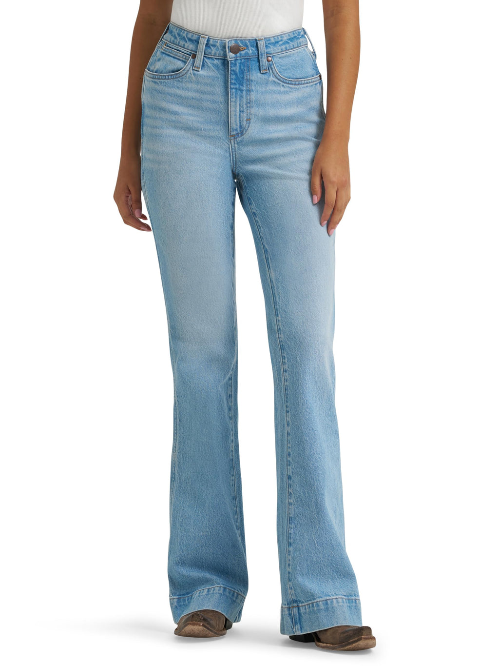 Wrangler Women's Retro Bailey High Rise Trouser Jean