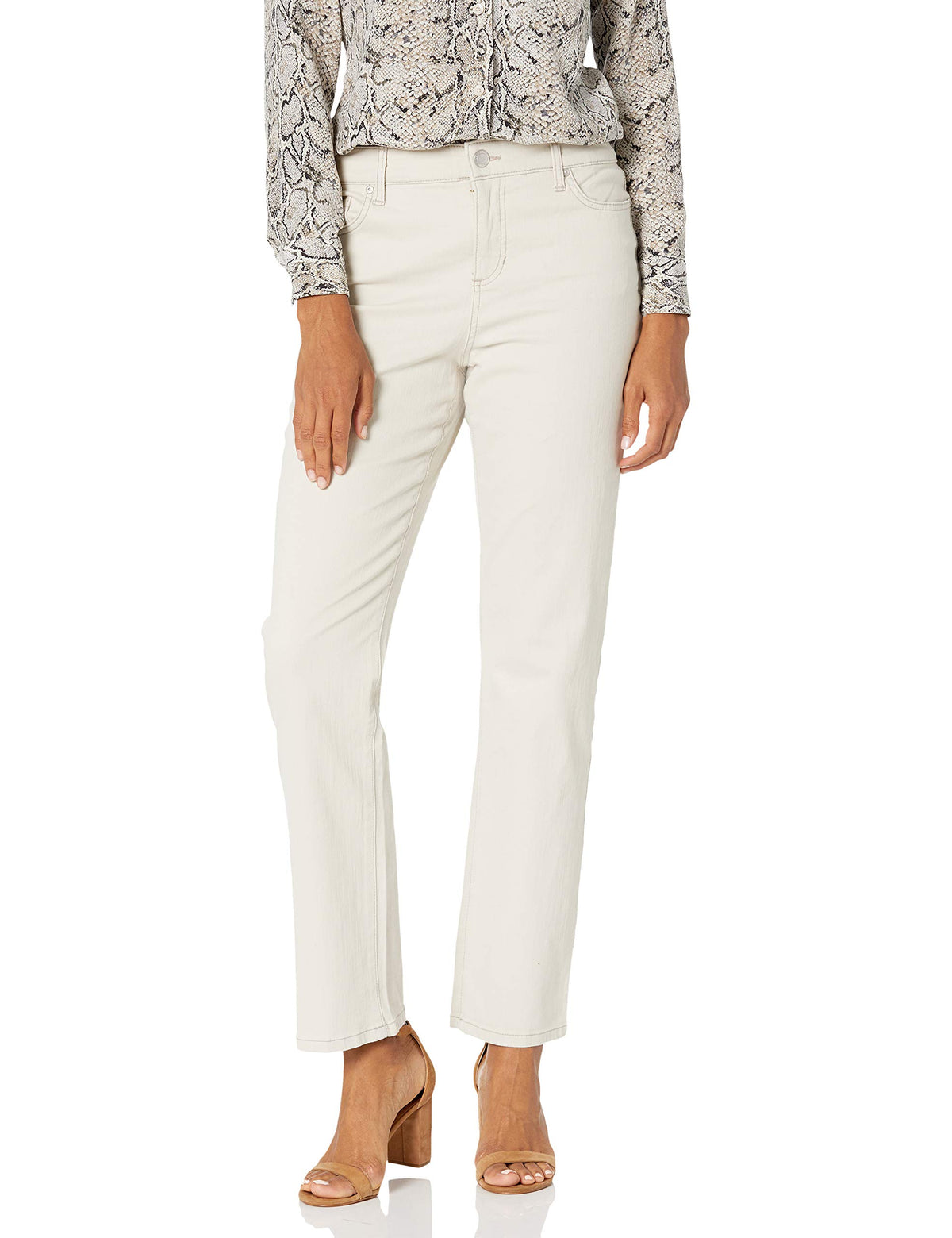 Bandolino Women's Mandie Signature Fit High Rise Straight Leg Jean Plus