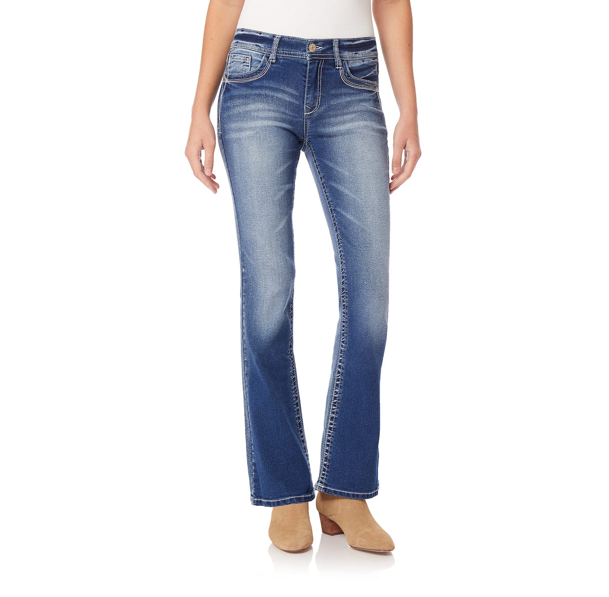 WallFlower Legendary Bootcut Jeans for Women, Size 0 to 24