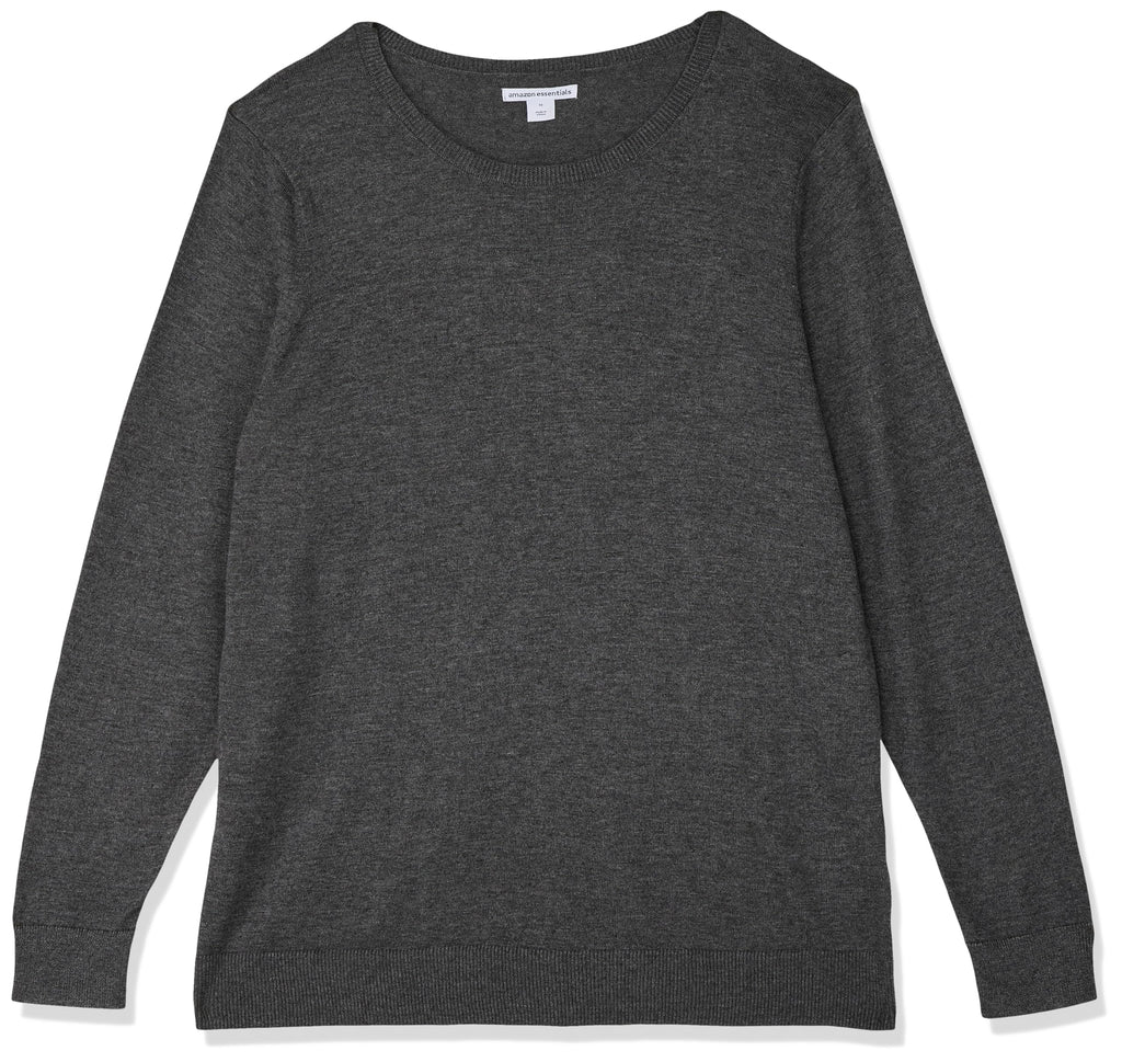 Amazon Essentials Women's Long-Sleeve Lightweight Crewneck Sweater, Flattering (Available in Plus Size)