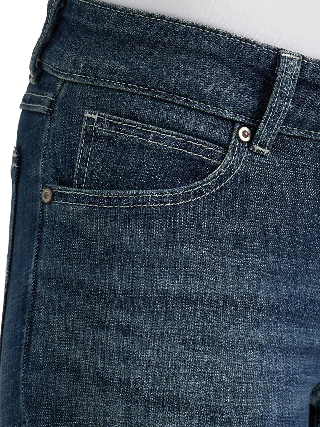 Wrangler Women's Western Mid Rise Stretch Boot Cut Jean