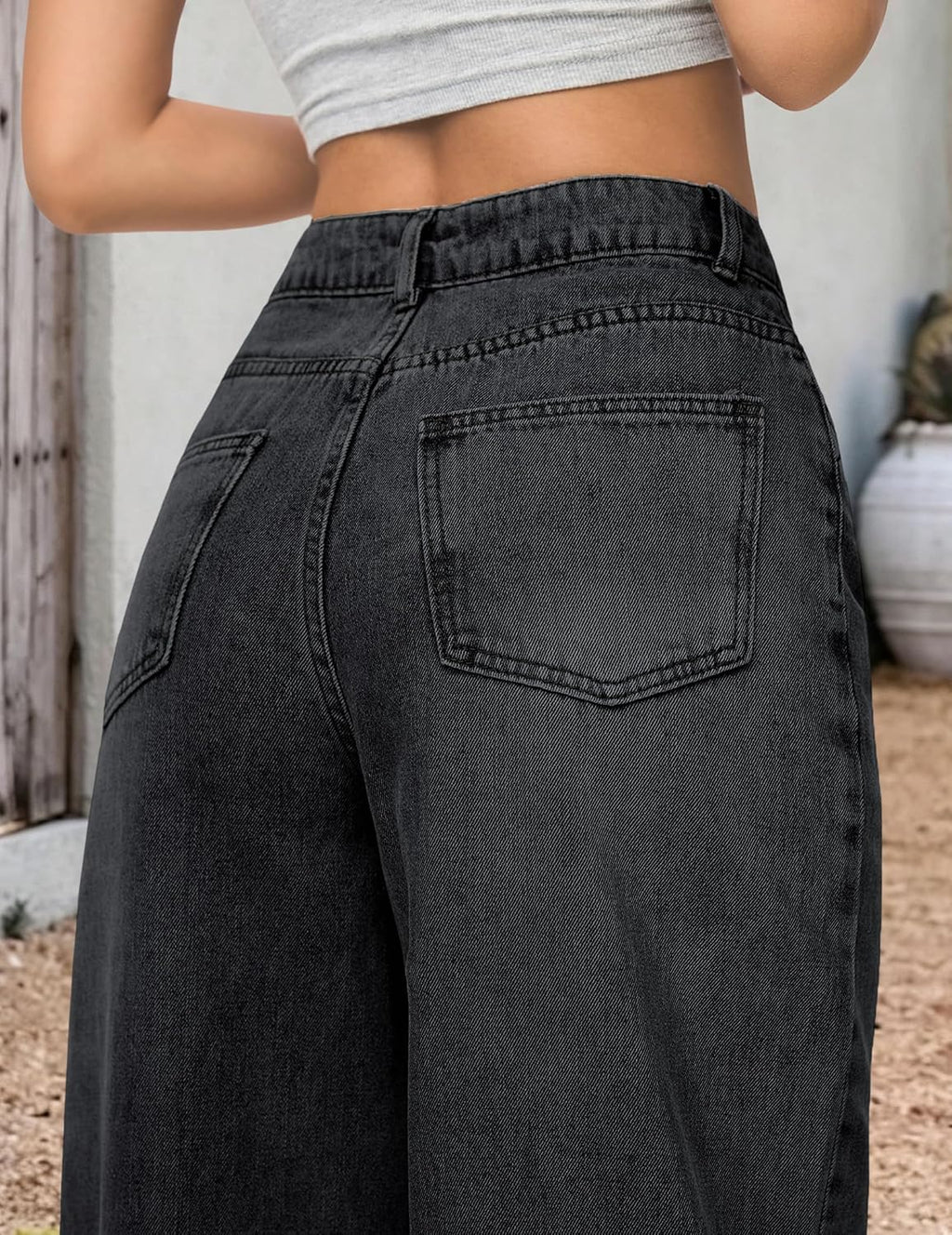 Trendy Wide Leg Jeans for Women